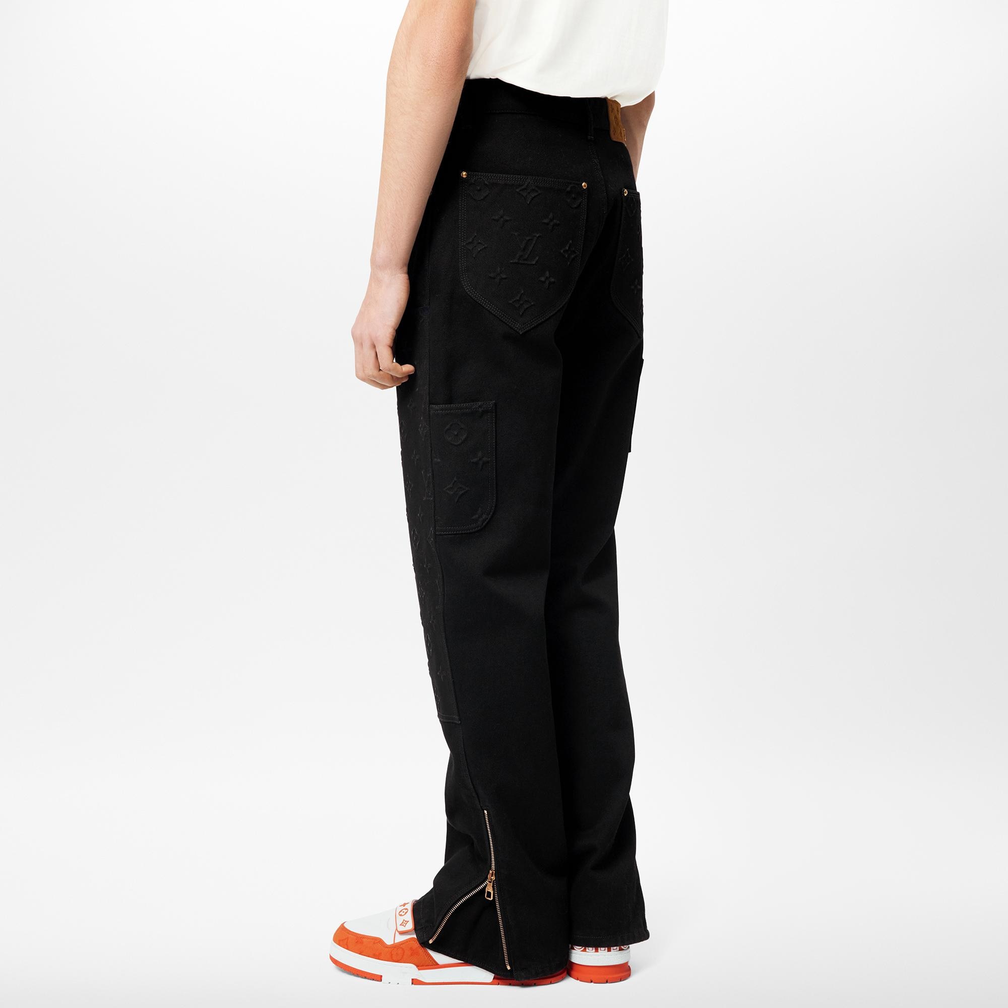 louis vuitton monogram track pants